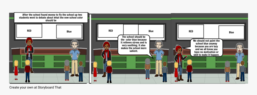 Ad Hominem Comic Strip, HD Png Download