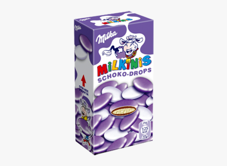 Milka Milkinis Schokodrops 42g, HD Png Download