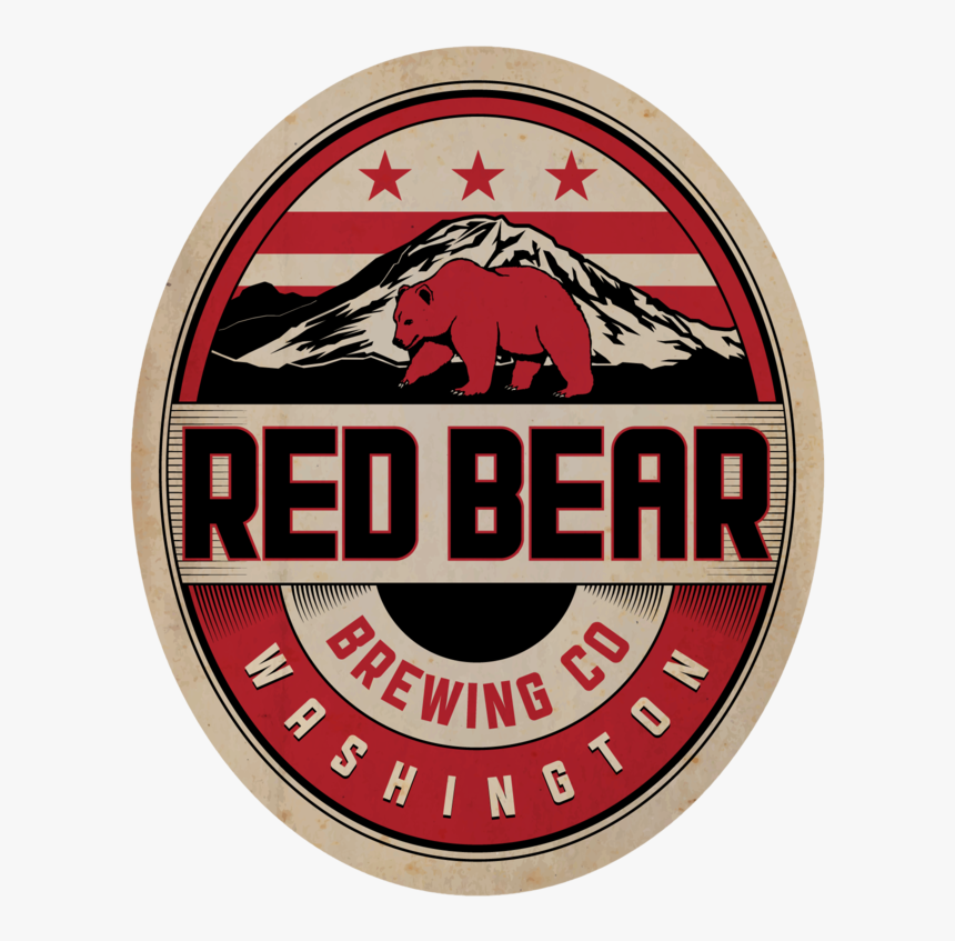 Red Bear New - Red Bear Brewing, HD Png Download