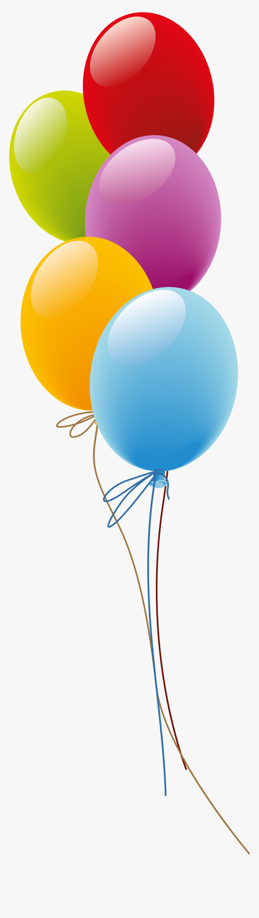 Blue Balloon Png - Birthday Party Balloons Png, Transparent Png