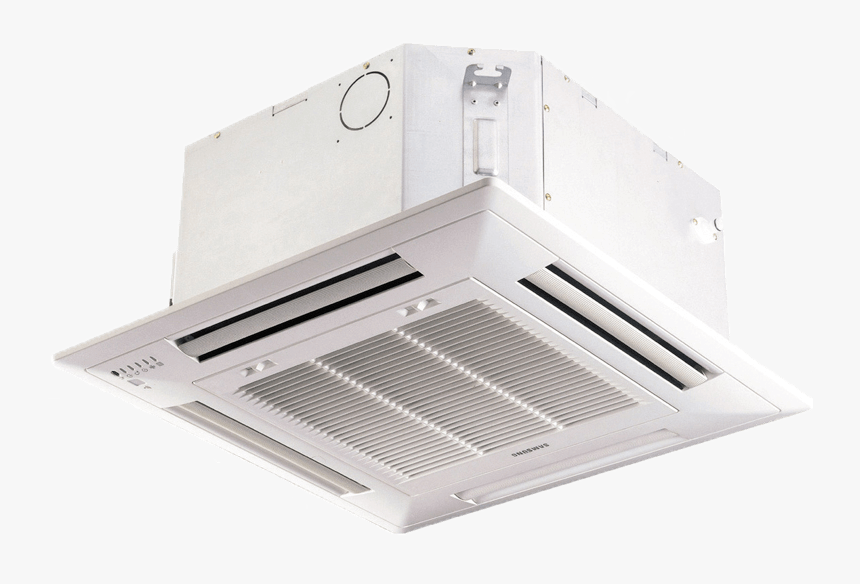 Inverter 4 Way Cassette - Samsung Cassette Air Conditioners, HD Png Download