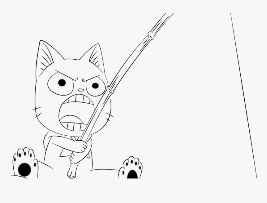 Fishing Trip Lineart - Cartoon, HD Png Download