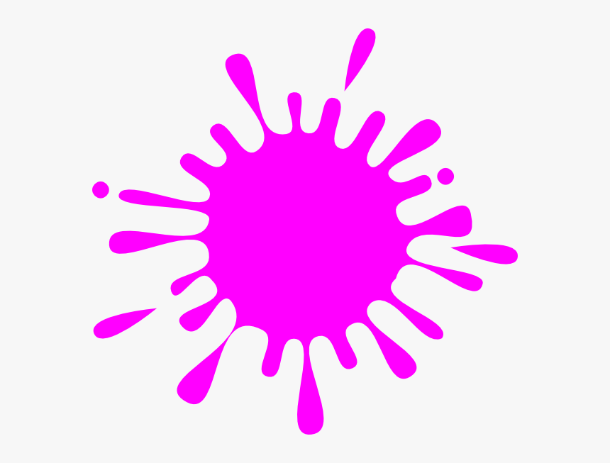 Purple Splash Clipart, HD Png Download