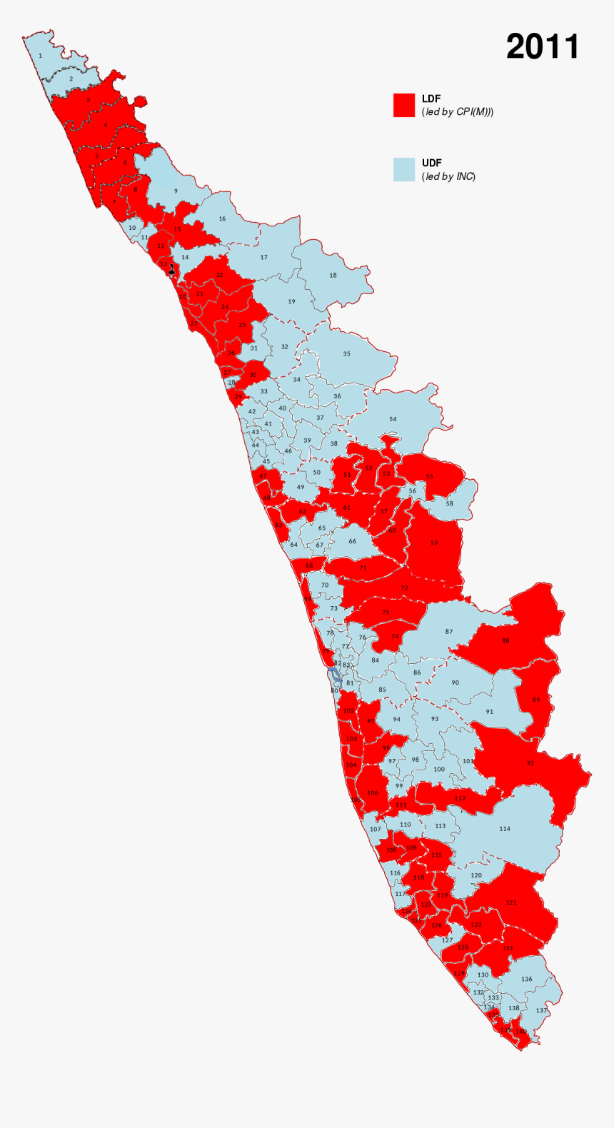 2016 Election Results Kerala, HD Png Download