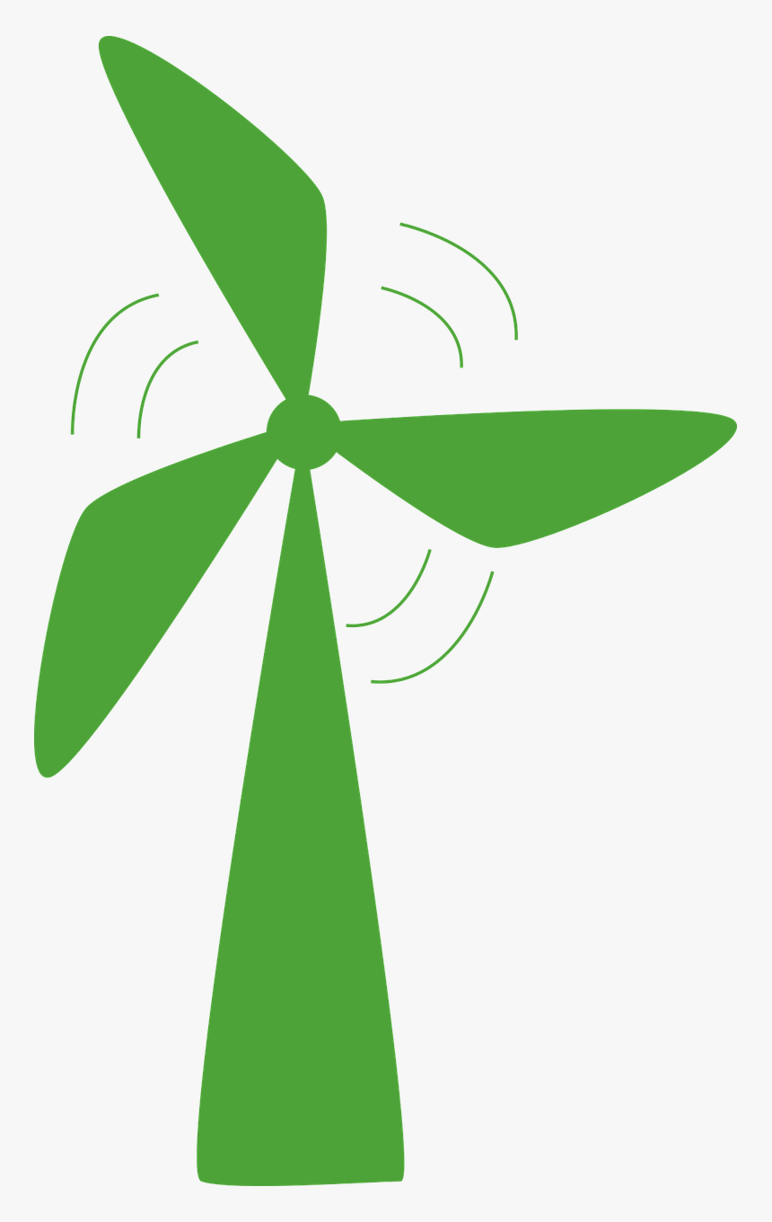 Wind Turbine Clipart Png Transparent, Png Download
