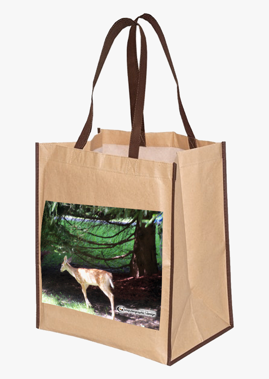 Custom Recycled Grocer - Eco Bag Brown, HD Png Download