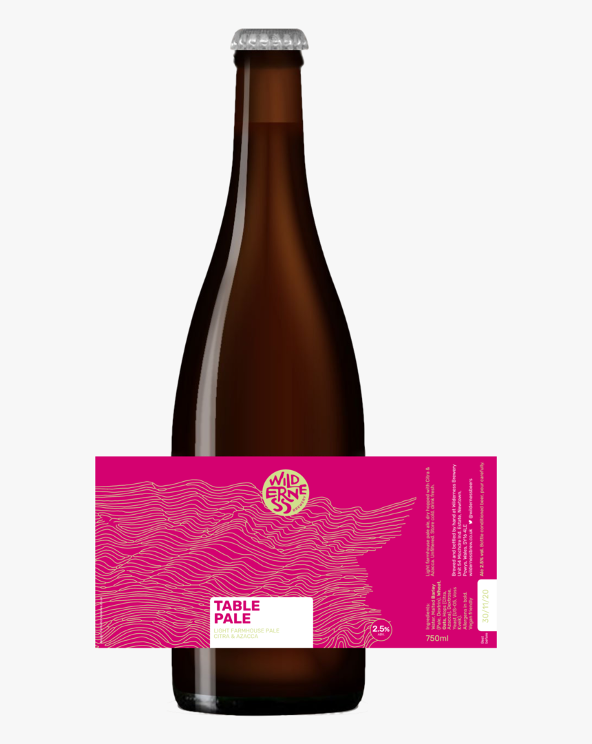 Table Pale Bottle, HD Png Download