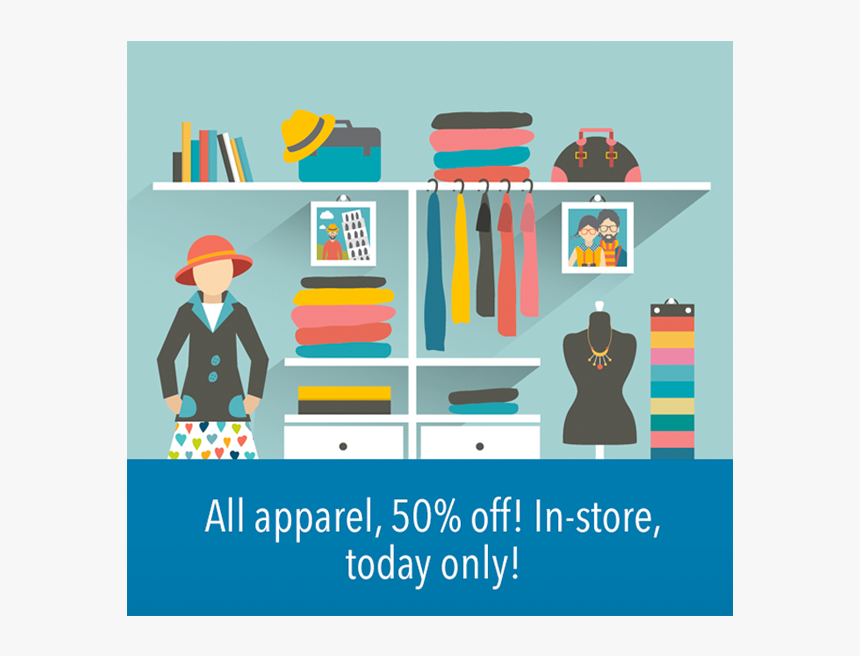 Clothing Store Illustration, HD Png Download