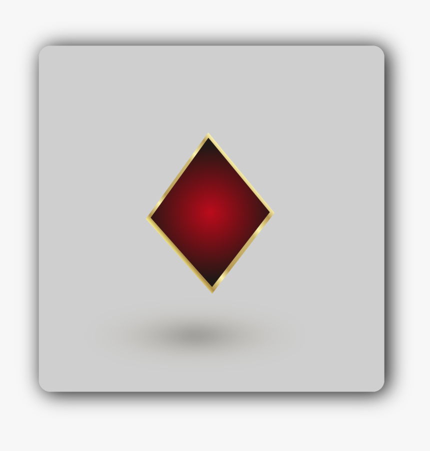 Royal Poker Diamond Icon Diwali Coasters - Crest, HD Png Download