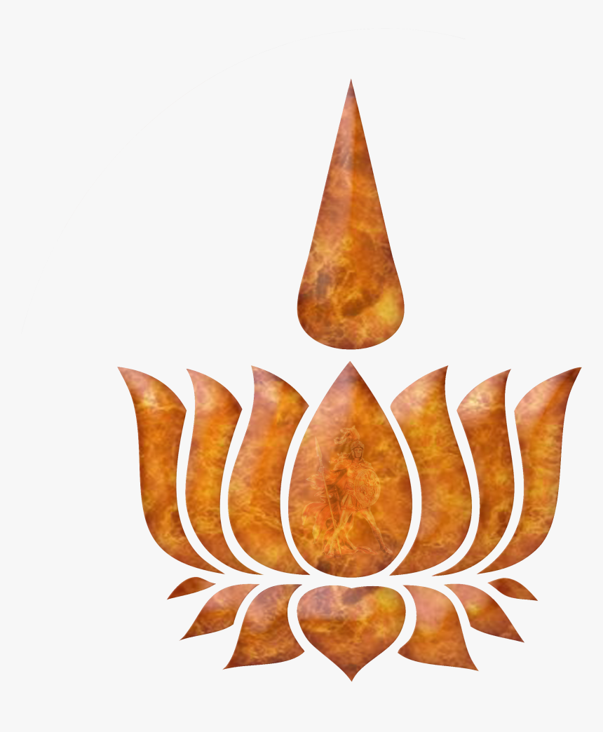 Mindful Warrior Practice - Lotus Flower Hinduism Symbol, HD Png Download