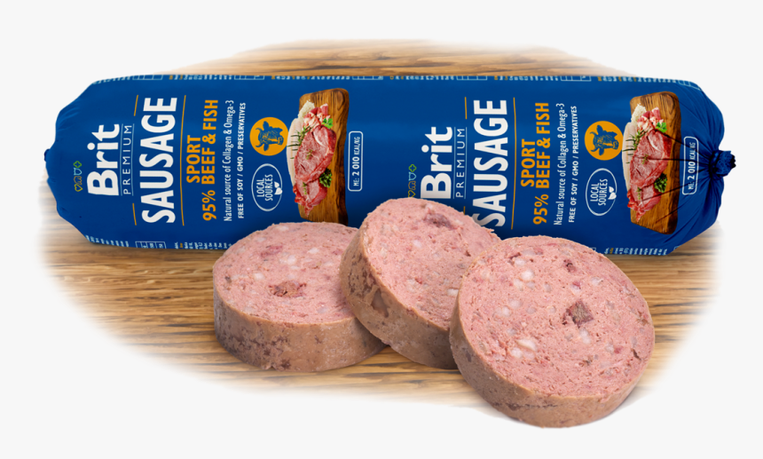 Brit Premium Sausage Turkey Pea, HD Png Download