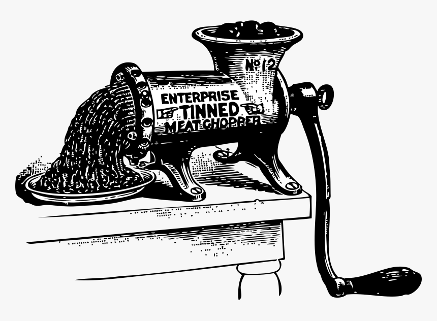 Meat Grinder Clip Arts - Meat Grinder Clipart, HD Png Download