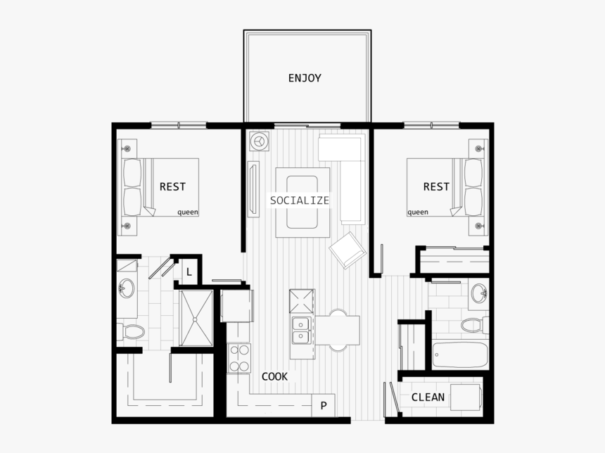 Floor Plan, HD Png Download