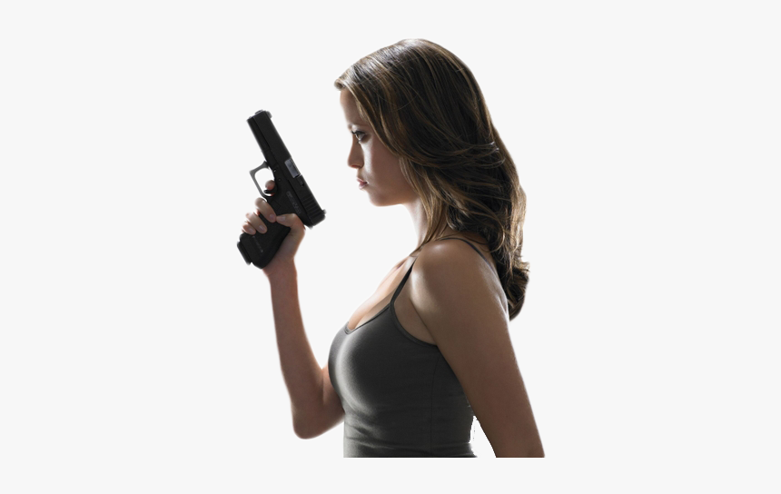 Gun Policy - Girl With A Gun Png, Transparent Png