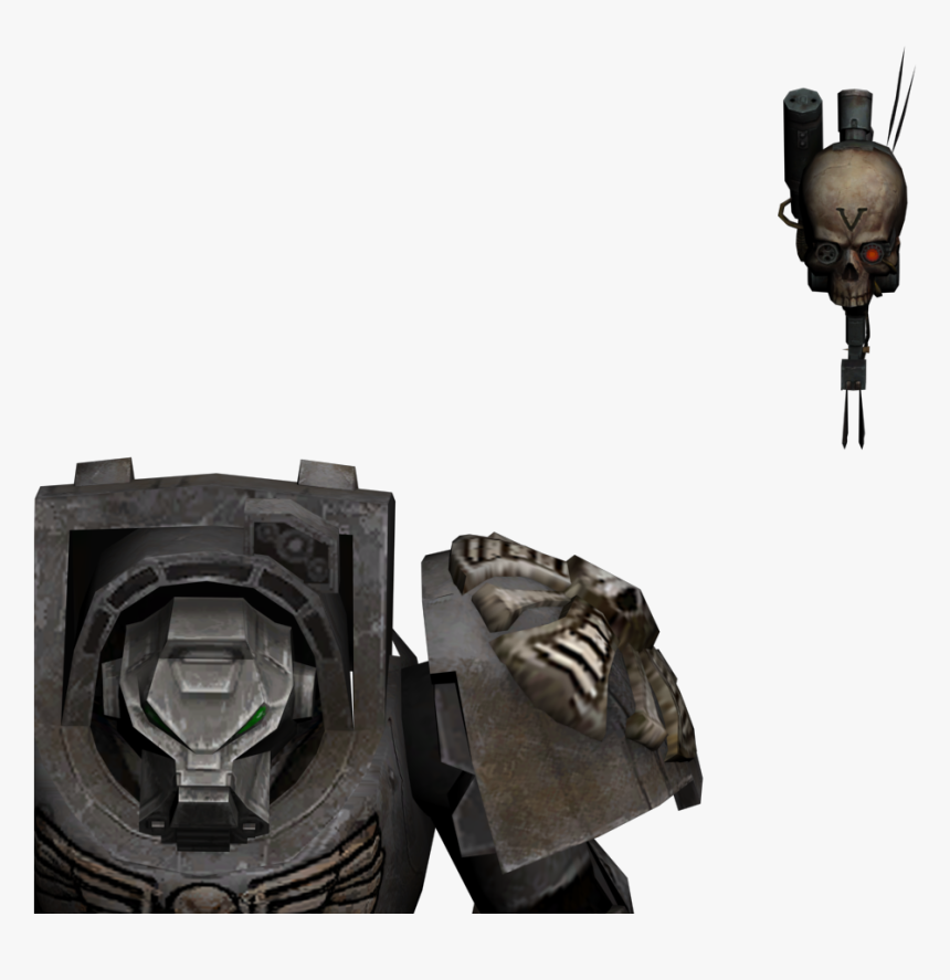 View Media - Space Hulk Deathwing Servo Skull, HD Png Download