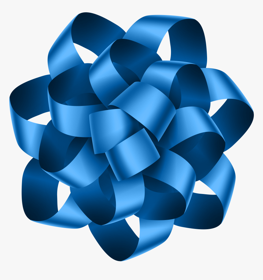 Gift Bow Ribbon Png Purple Clipart , Png Download - Gift Bow Clip Art, Transparent Png