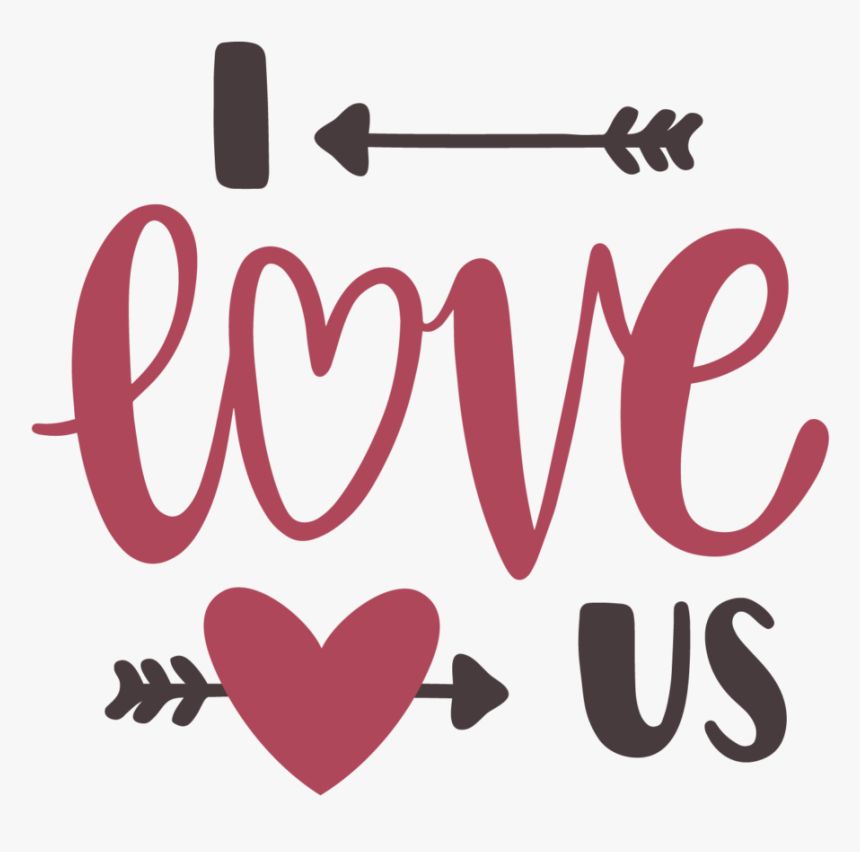 I Love Us - Heart, HD Png Download