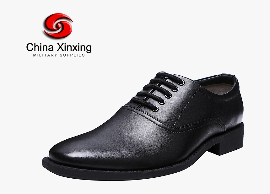 China Xinxing Black Matte Military Leather Shoes Men - Shoe, HD Png Download