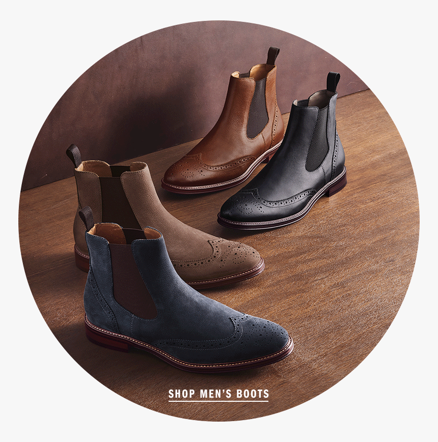 Men Dress Boots, HD Png Download