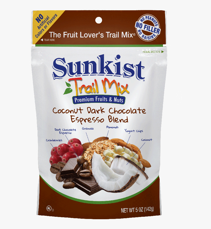Sunkist Trail Mix Strawberry Banana Blend, HD Png Download