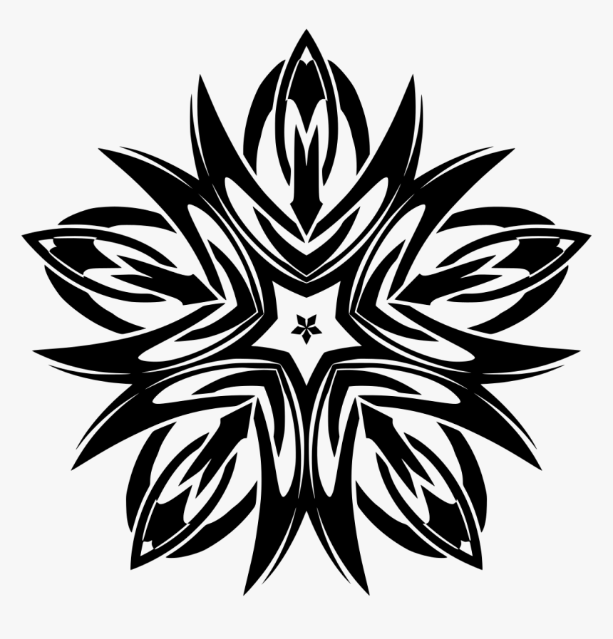Celtic Knots Black White Drawings, HD Png Download