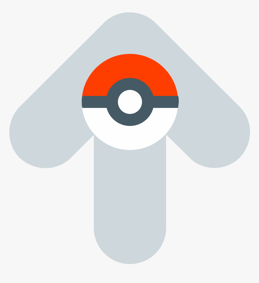 Up Arrow Png - Circle, Transparent Png