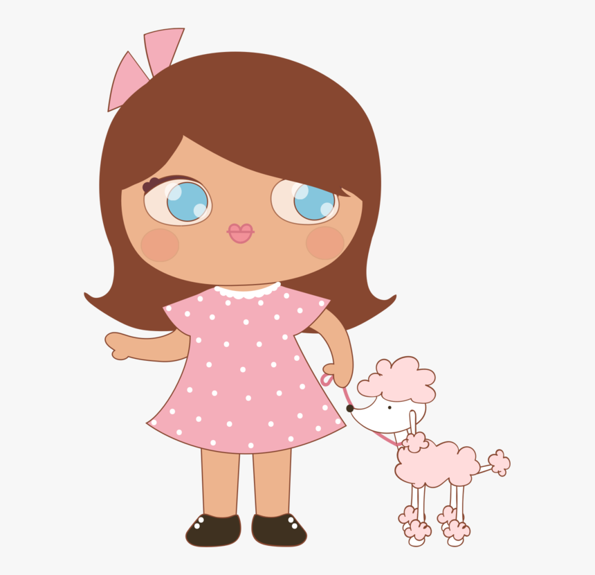 Pink,fawn,art - Dziewczyna Rysunek Png, Transparent Png