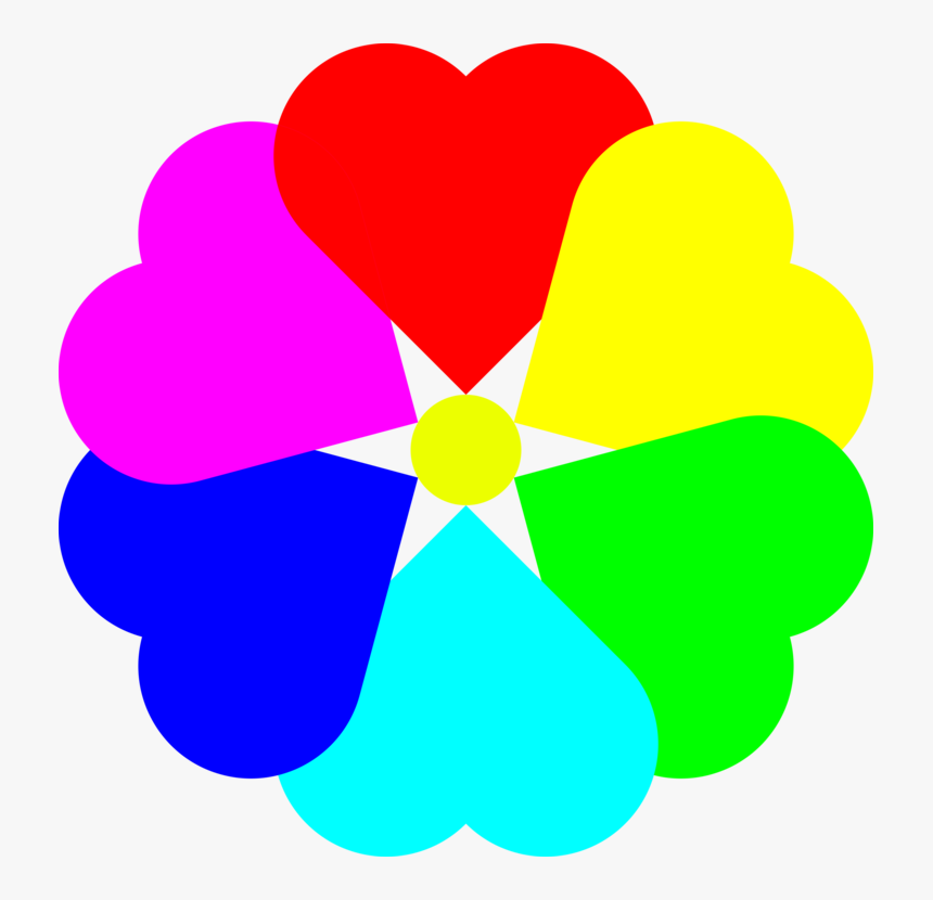 Heart,flower,leaf - Heart, HD Png Download