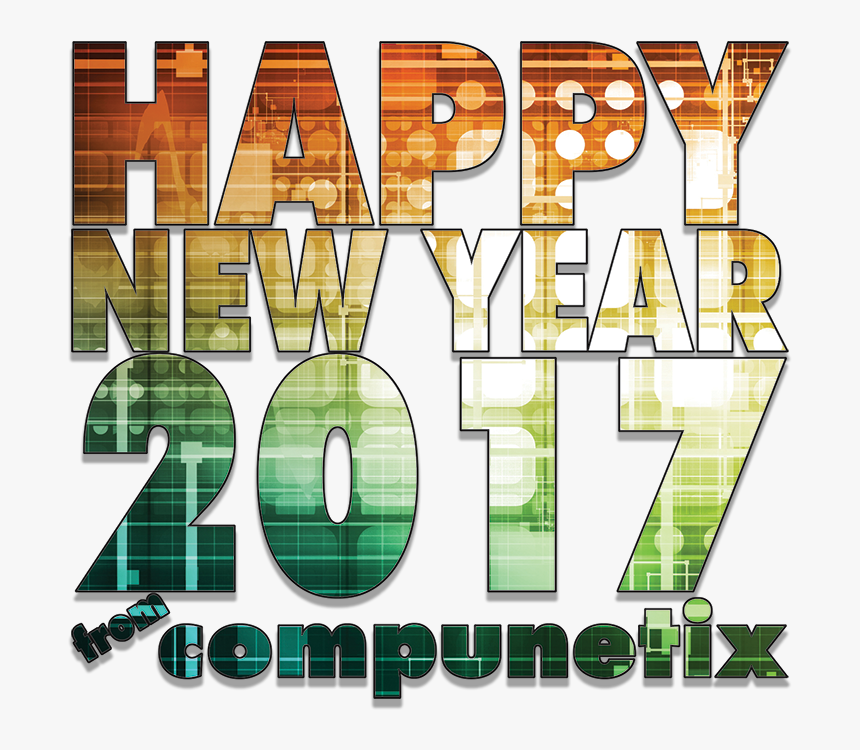Transparent Happy New Year 2017 Png - Graphic Design, Png Download