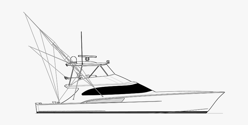 Drawn Yacht Old Boat - Yacht, HD Png Download