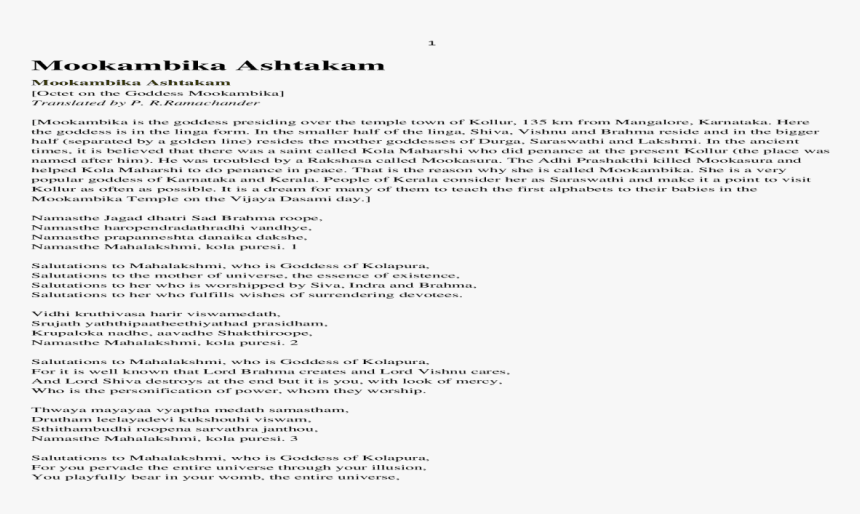 Ashtakam , Png Download, Transparent Png