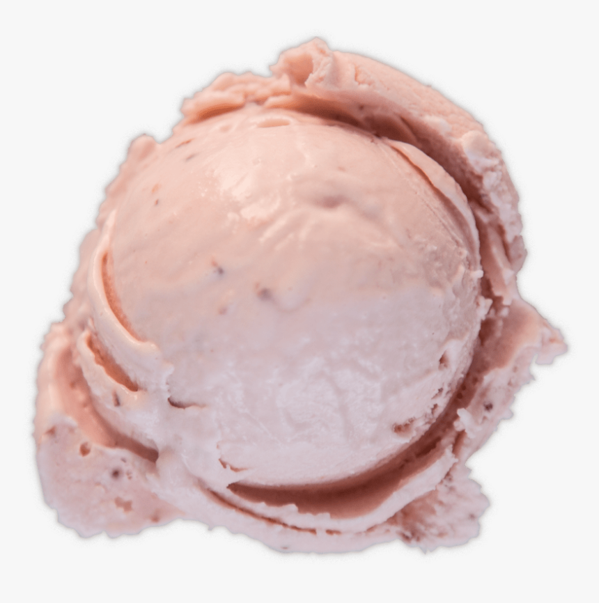 Strawberry Ice Cream Png, Transparent Png
