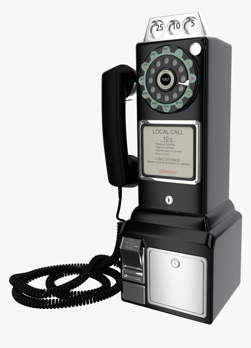 Old Public Phone Png, Transparent Png