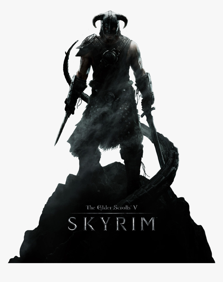 #skyrim #fusrodah #dragonborn #dovahkiin #dragonslayer - Elder Scrolls V Skyrim, HD Png Download