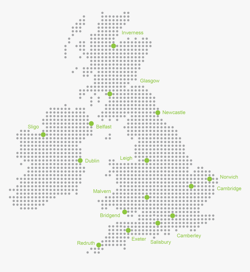 Map Of Raw Office Locations - Colorfulness, HD Png Download