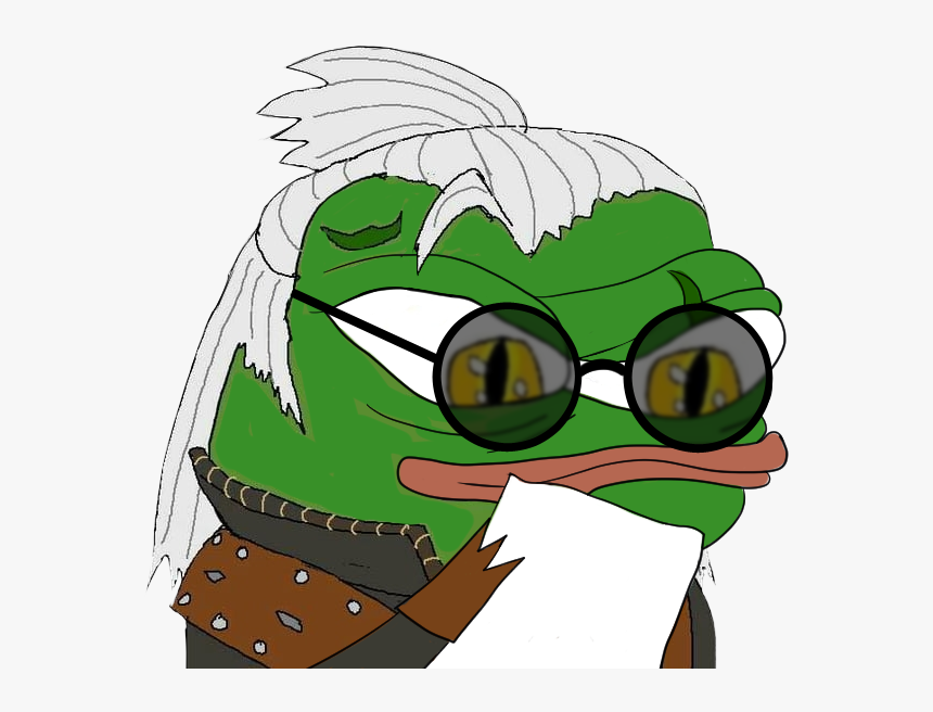 Geralt Of Rivia Pepe, HD Png Download