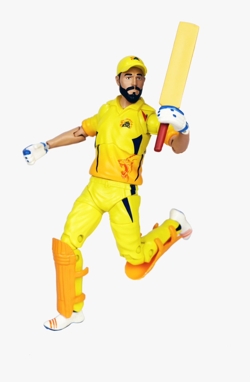 Cricket Batsman Action Figure, HD Png Download