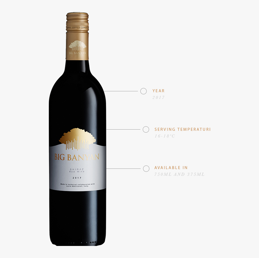 Big Banyan Shiraz - Big Banyan Shiraz Red Wine, HD Png Download