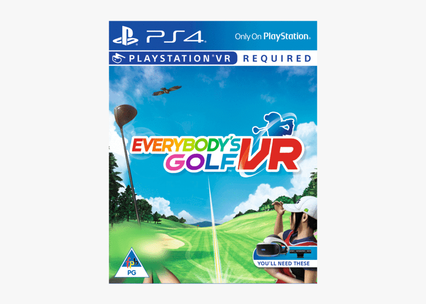 Everybody's Golf Vr Ps4 Pl, HD Png Download
