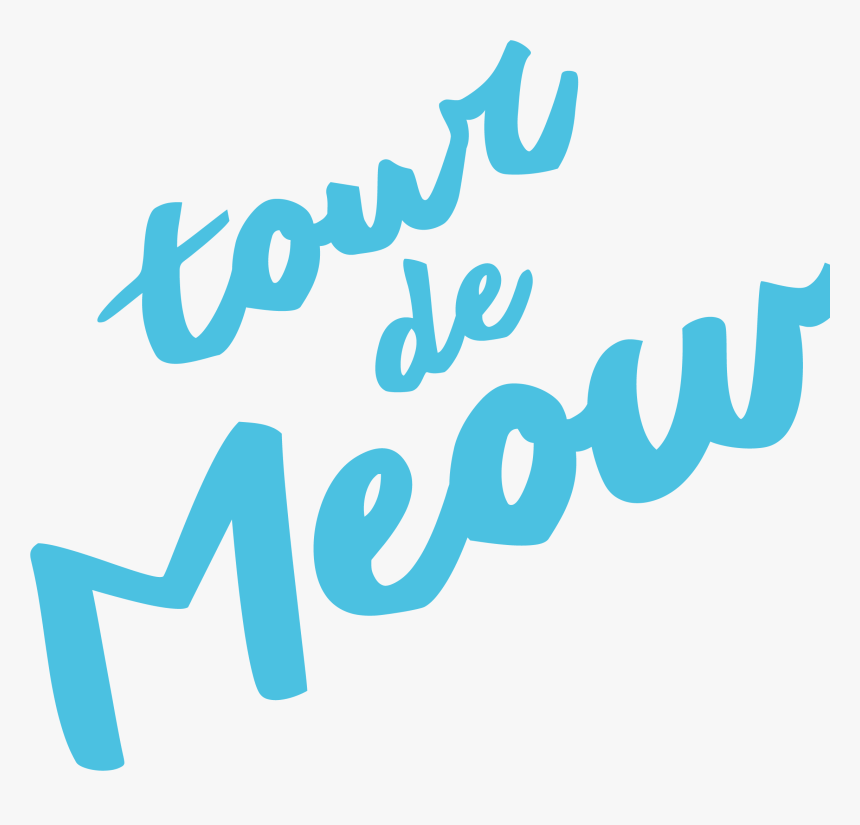 Tour De Meow - Calligraphy, HD Png Download