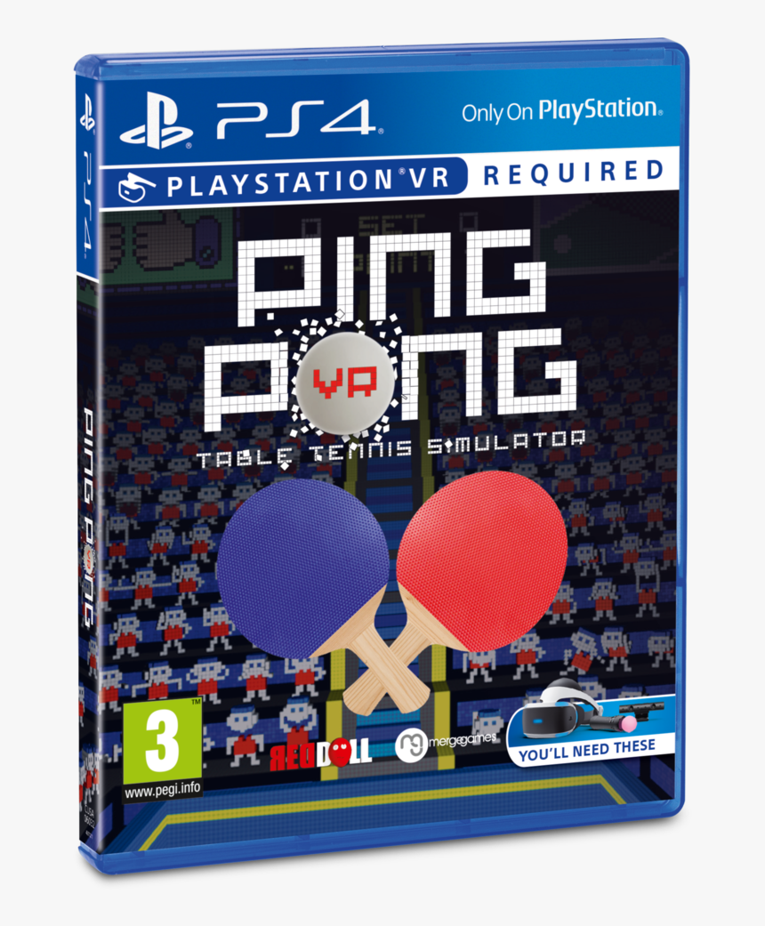 Ping Pong Vr Ps4, HD Png Download