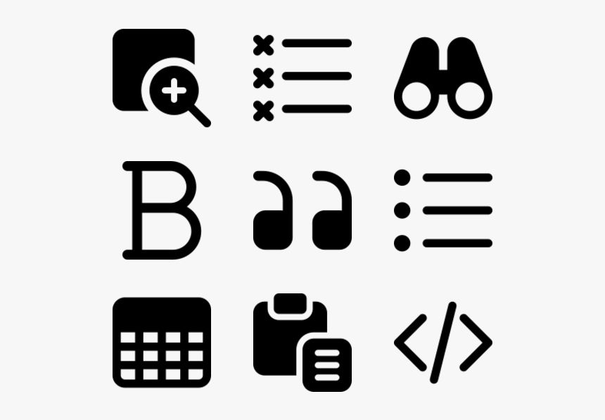 Text Editor - Economics Icon, HD Png Download
