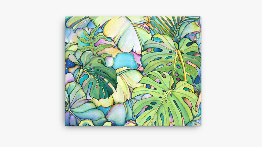 Island Oasis - Colleen Wilcox Leaves, HD Png Download