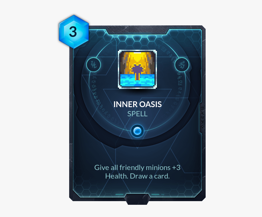 Inner Oasis - Duelyst Yggdras Voracity, HD Png Download