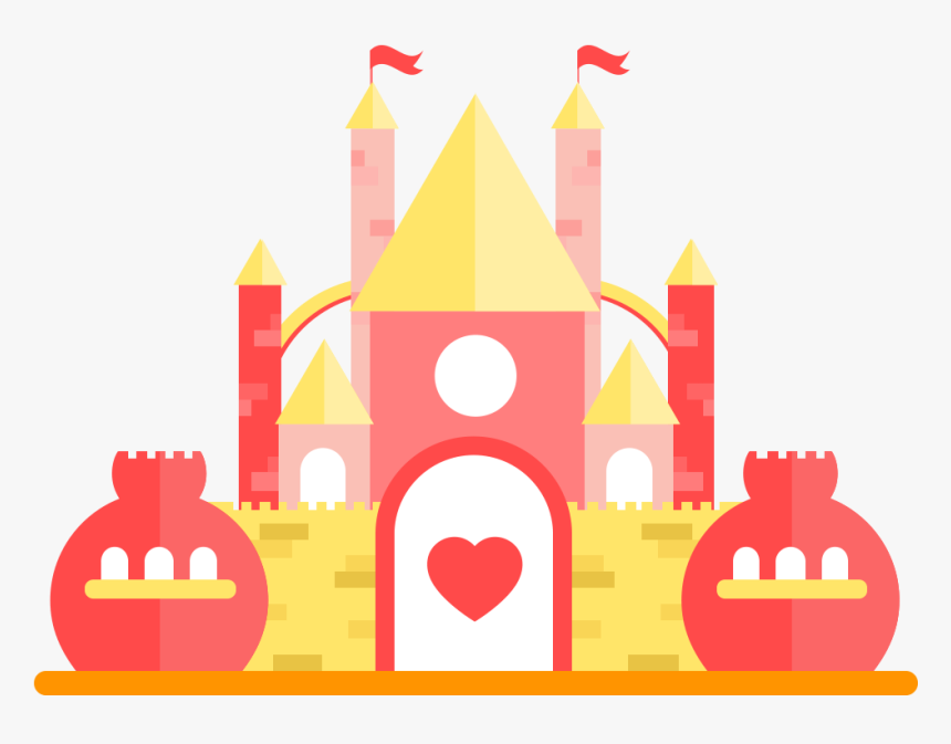Fairy Tale Castle Icon - Vector Graphics, HD Png Download