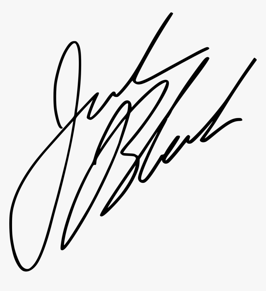 Transparent Jack Black Png - Firma De Jack Black, Png Download