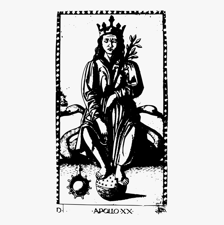 Tarocchi Apollo - Illustration, HD Png Download