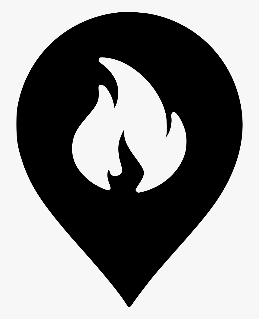 Transparent White Fire Png - Map Star Marker Png, Png Download