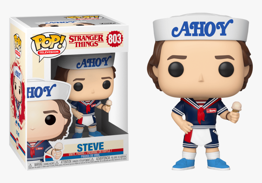 Sailor Steve Vinyl Us Exclusive Pop Pop Vinyl Stranger - Stranger Things Pop Figure, HD Png Download