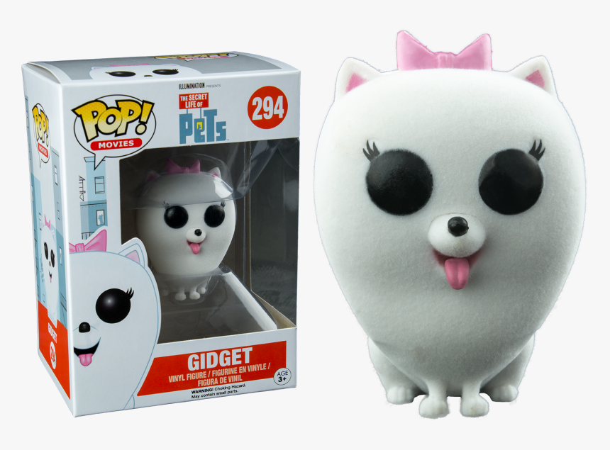 Secret Life Of Pets - Pop Secret Life Of Pets Gidget, HD Png Download